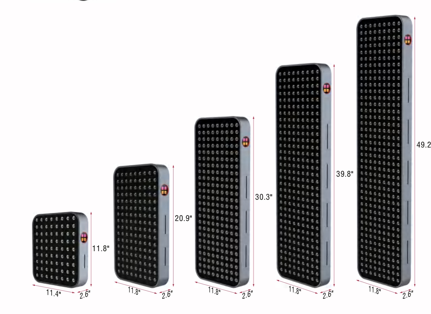 Comparativa de tamaños